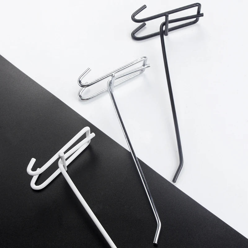 メッシュ棚用アイアンフック 10/20/30/50個セット