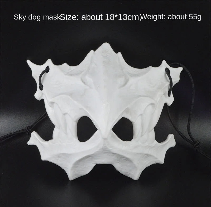 イベント・ハロウィングッズ|ホラー系スカル型風マスク