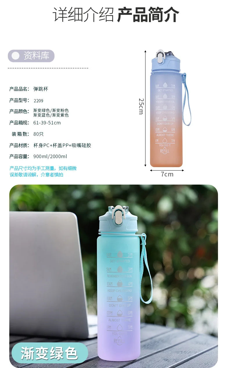 |イベント・ノベルティ用品 | タイムマーカー付きスポーツボトル |900ml