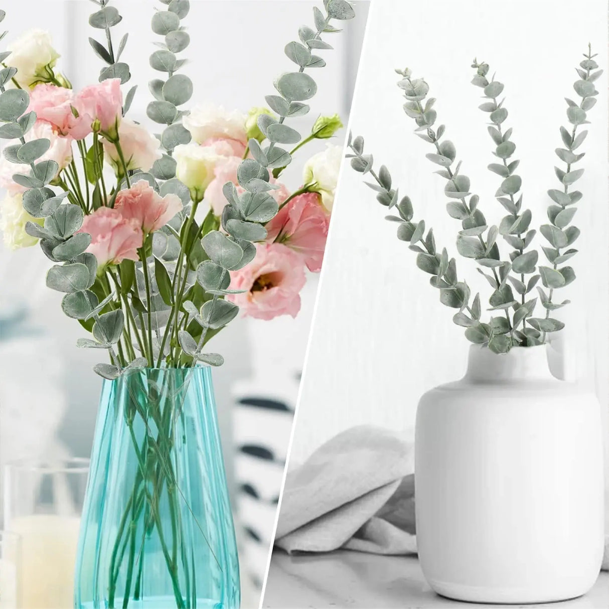 10個入り・38cm・人工植物・ユーカリの葉