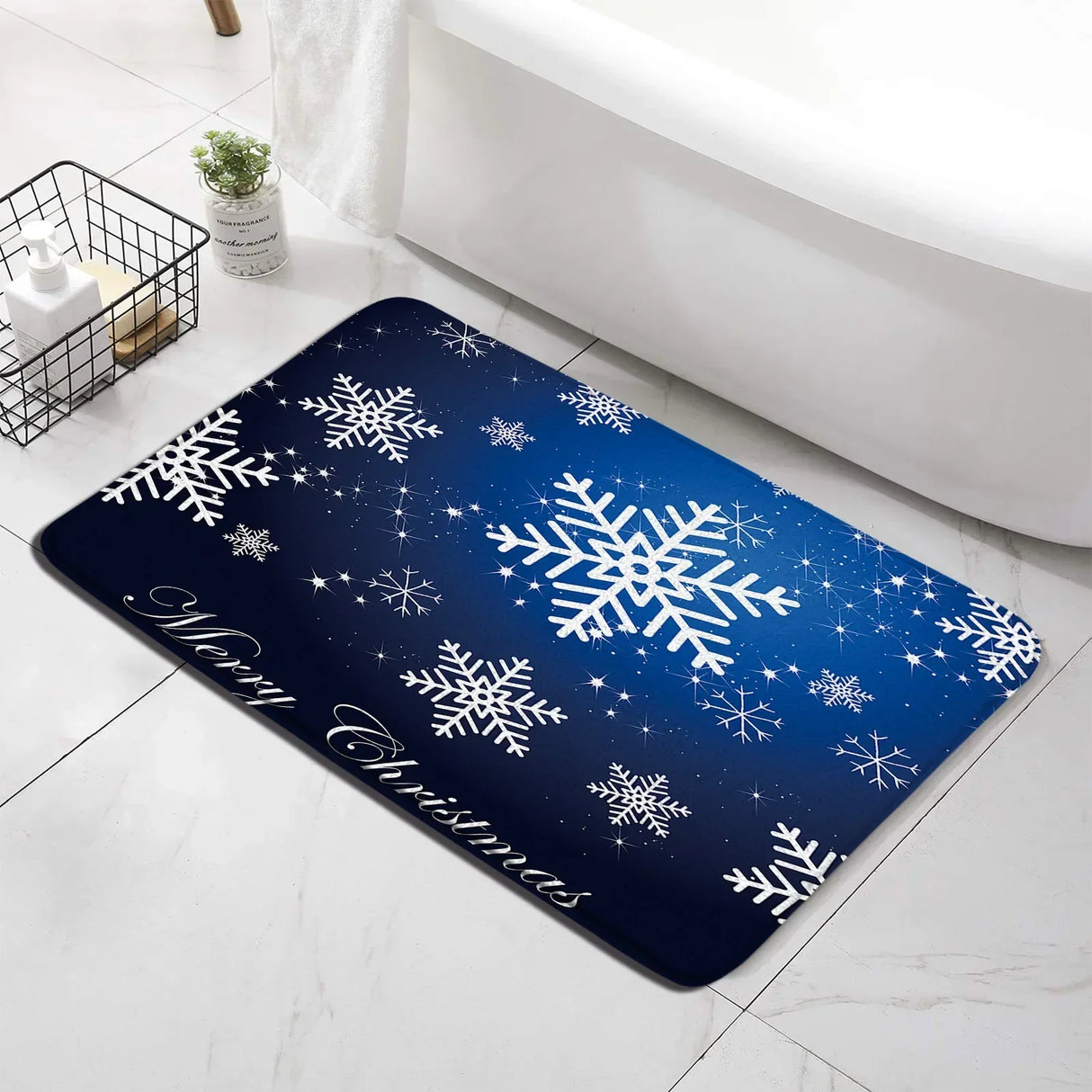 バスマット&トイレフタカバー&トイレ用マット(3点セット)