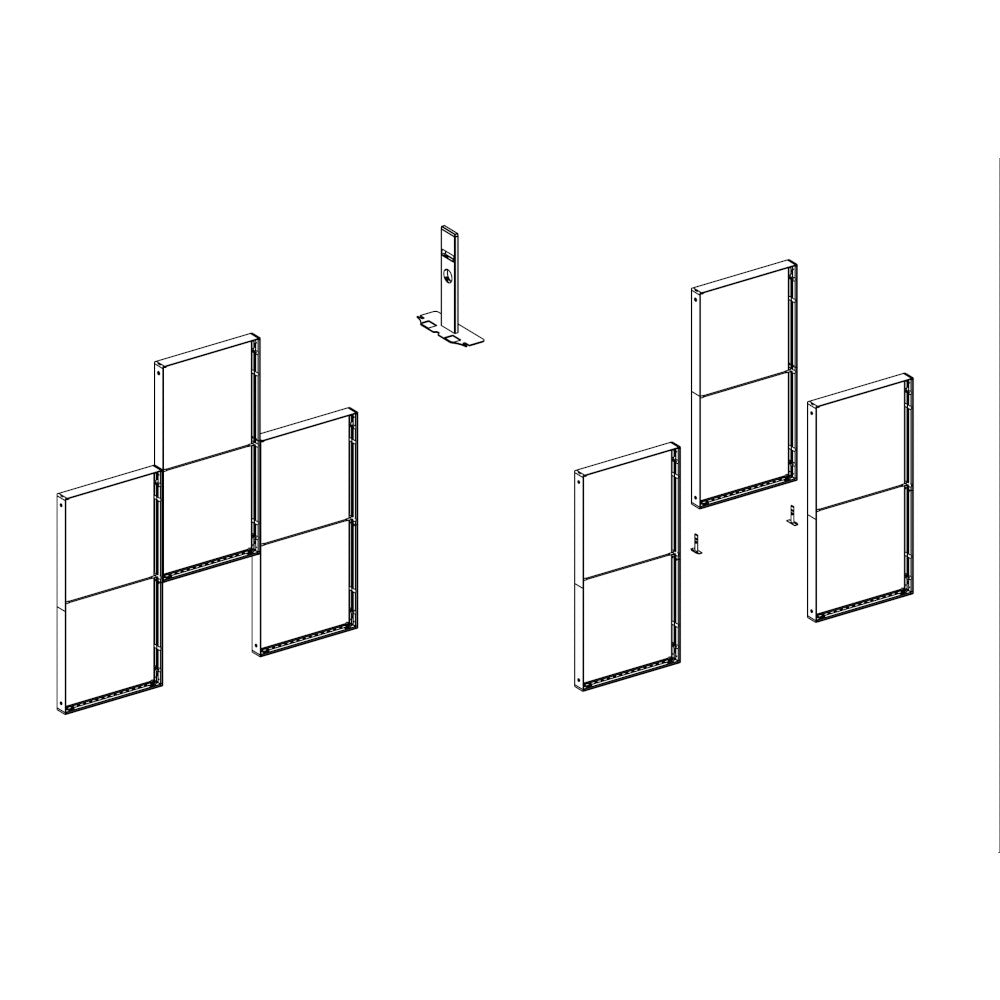 セゴLED内照式バックパネル スライドコネクター|誉PRINTING