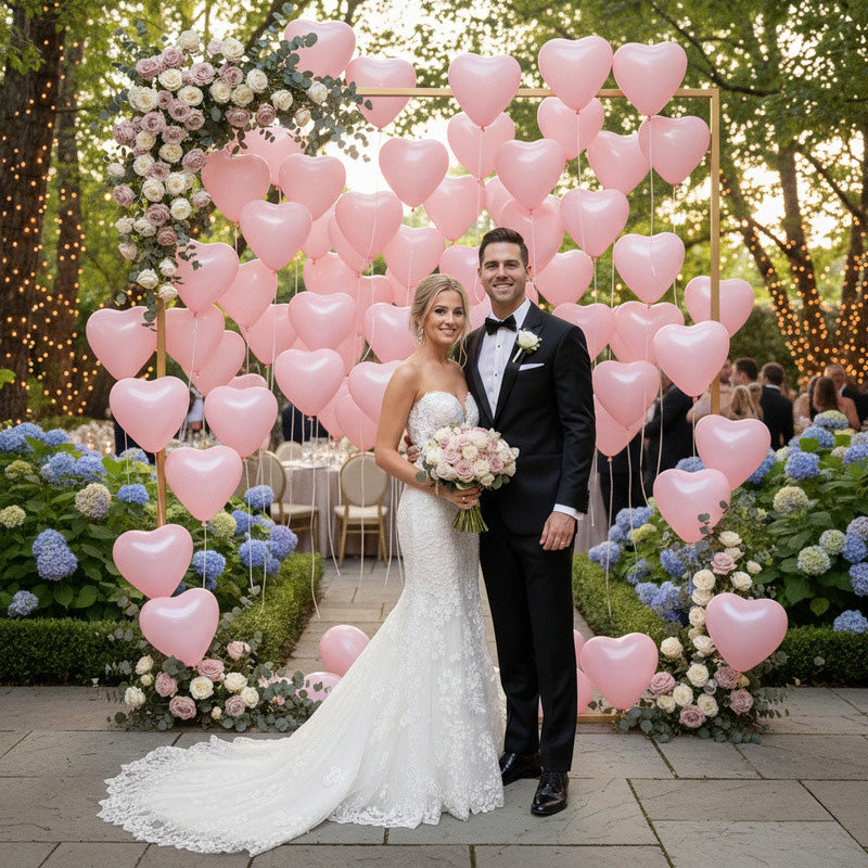 イベント・バルーン装飾 | ハート型バルーンセット | 10/20個