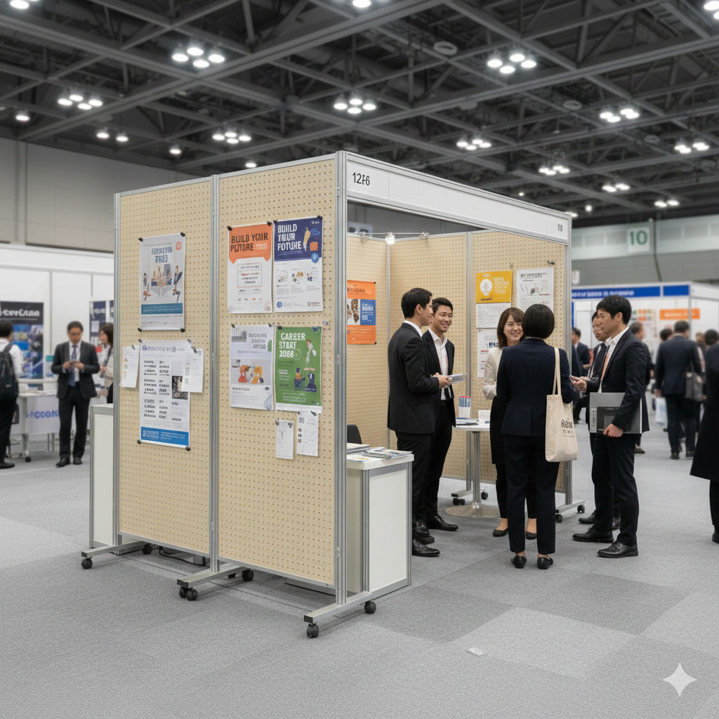 <国産>AR連結ボード(30mm厚) 両面有孔ボード