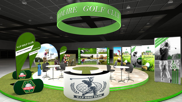 セットディスプレイセット【16小間用(12m×12m)】|誉PRINTING