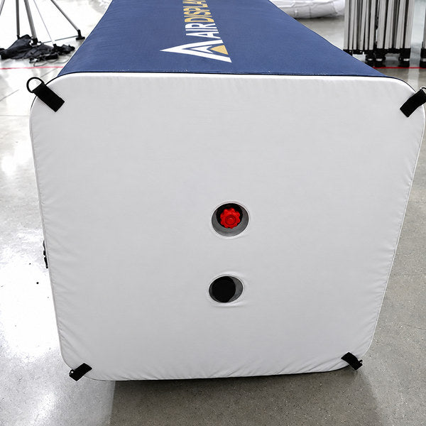 エアー角柱 77×77×300cm 底面の送気口|誉PRINTING