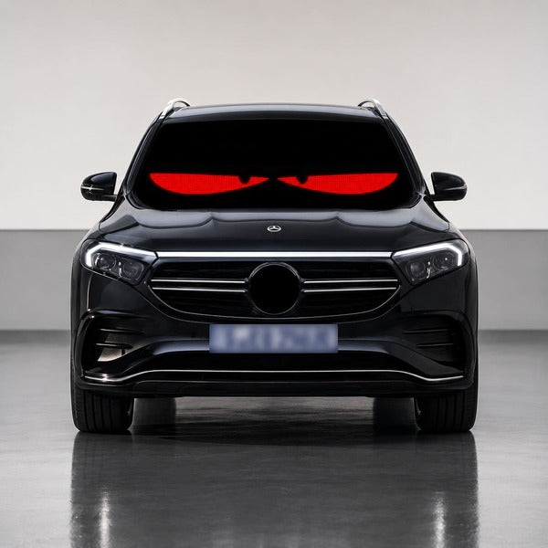 車用LEDディスプレイ スマホで光る演出 Devil's Eyes|20×64・約35cm幅
