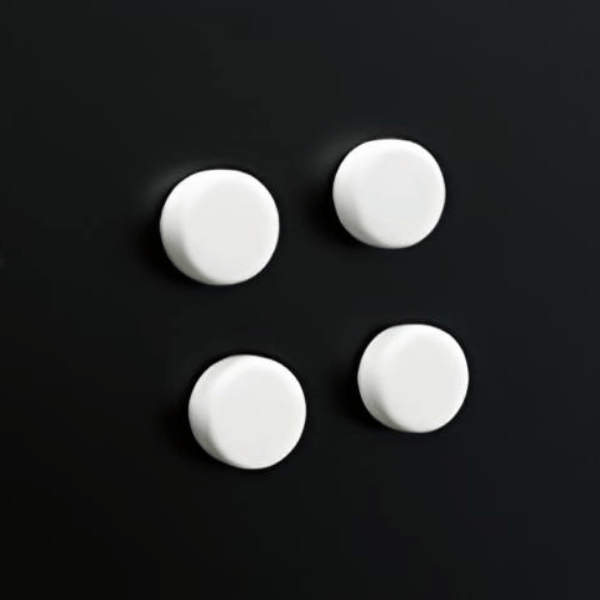 Φ18mm マグネット白 4個組