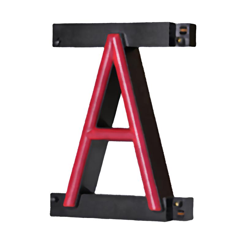 ABCブライト アルファベット A メッセージを自由に作成