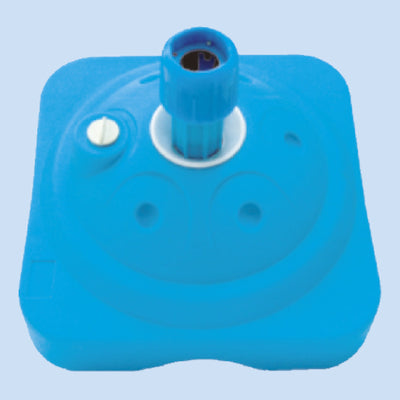 のぼり旗用注水台 3mポール対応(スカイブルー)|誉PRINTING