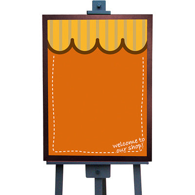 マジカルボード-GNB ウェルカム(オレンジ)|誉PRINTING