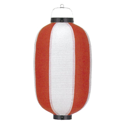 提灯-15号長型提灯 赤白|誉PRINTING