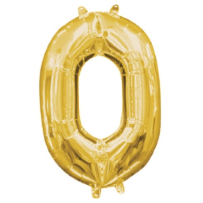 AG16"ナンバーズ ゴールド 数字「0」|誉PRINTING