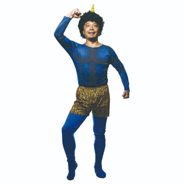 青鬼セット リアルボディ【節分 豆まき 仮装 コスプレ】|誉PRINTING