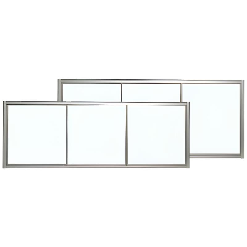 <国産>ビジネス引分 全面ホーローホワイトボード(片面)|誉PRINTING