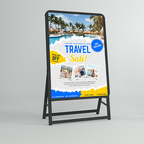 グリップA B2 片面|誉PRINTING