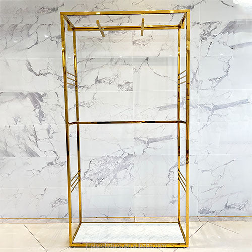 カスタマイズ製メタルハンガーラック10|誉PRINTING