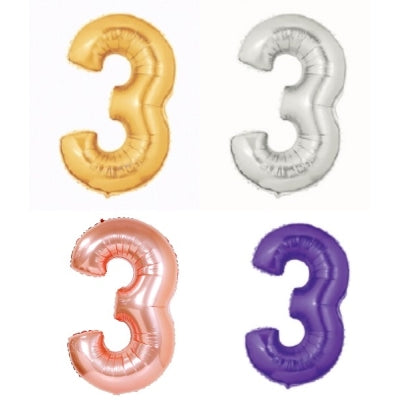 メタリック レターバルーン【3】(ゴールド,シルバー,ローズゴールド,パープル,)(7",14",40")|誉PRINTING