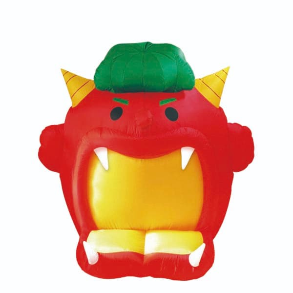 エアブロウ 赤おに【節分 豆まき 幼稚園 祭り 子供会】|誉PRINTING