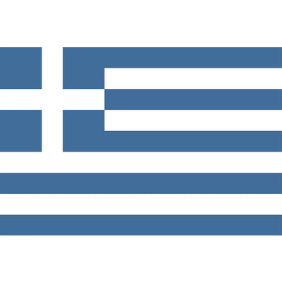 旗(世界の国旗) ギリシャ 90×135cm-04504901C|誉PRINTING