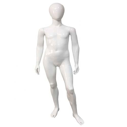 子供用 全身ボディマネキン【ホワイト】(F-47198)|誉PRINTING