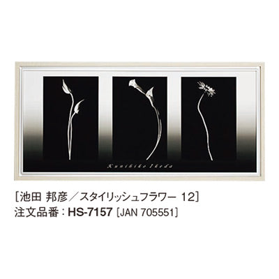 アートデコ 池田 邦彦/スタイリッシュフラワーI|誉PRINTING