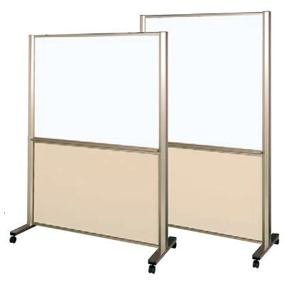 <国産>ビジネスパネルボード両(ホーローホワイトボード ワンウェイ掲示板(732サンド))(両面)|誉PRINTING