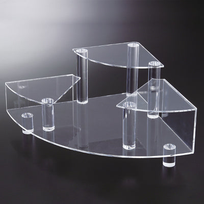 コーナー3段ディスプレイ台|誉PRINTING