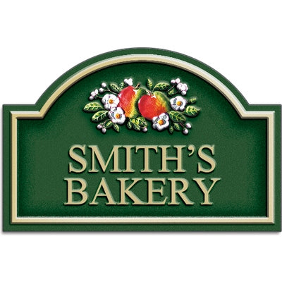 レジン製サイン サンライズタイプ リンゴ|誉PRINTING