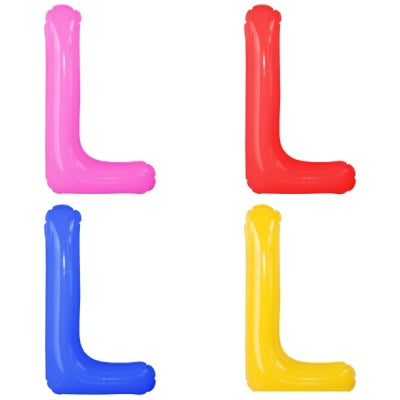 エアポップレターバルーン (ピンク,レッド,ブルー,イエロー,グリーン,オレンジ) 「L」|誉PRINTING