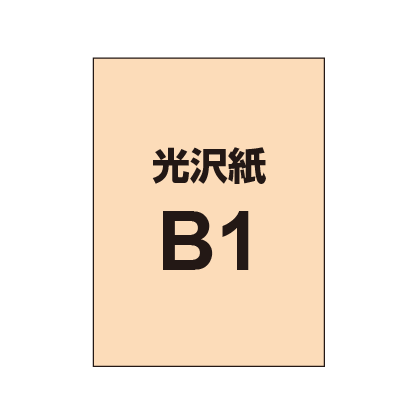 【B1】ポスター印刷(光沢紙)|誉PRINTING