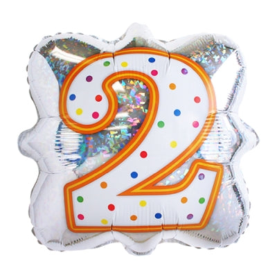 BLT18" ナンバーキャンドル 2 (5枚入)|誉PRINTING