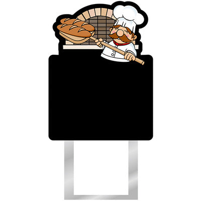 シルエットポップスタンド フルカラー-GNB パン職人(小サイズ)|誉PRINTING