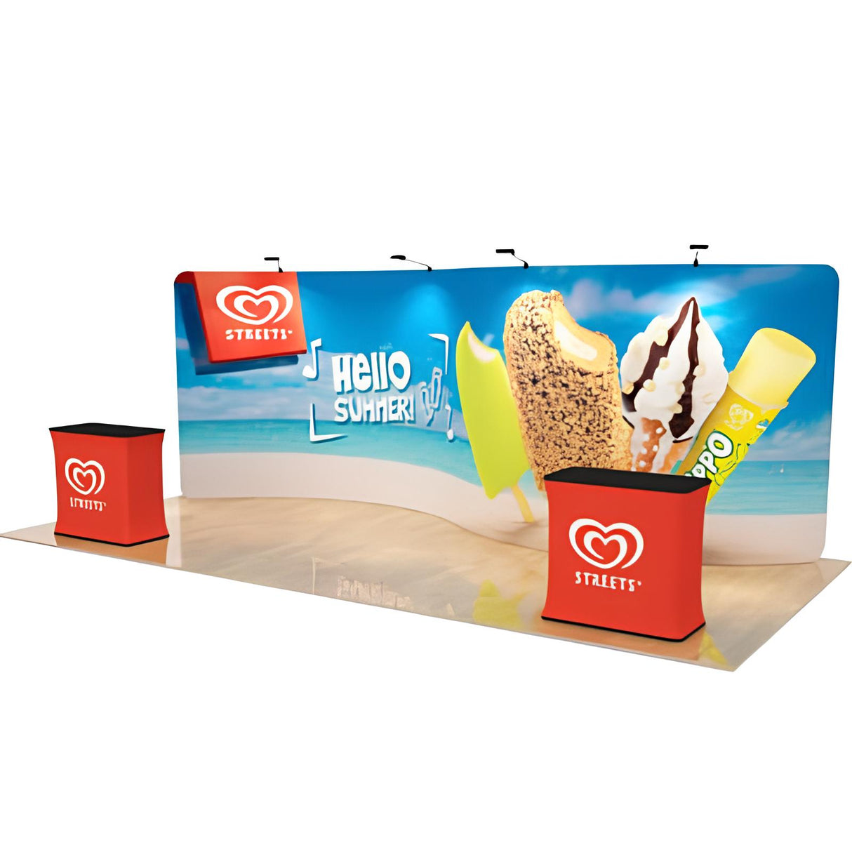 セットディスプレイセット 12【2小間用(3m×6m)】|誉PRINTING