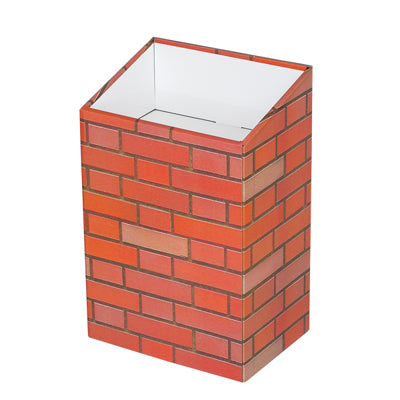 レンガ柄スリム床置ディスプレイ|誉PRINTING