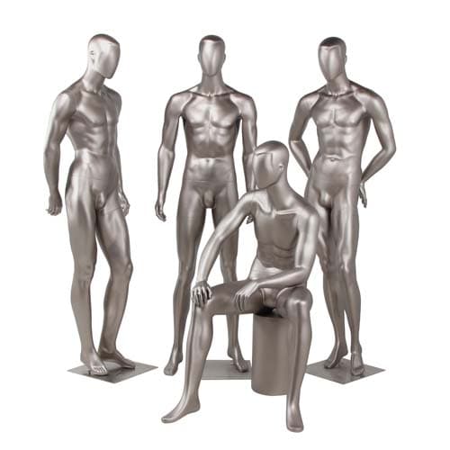 全身 シャンパンカラー 男性マネキン|誉PRINTING