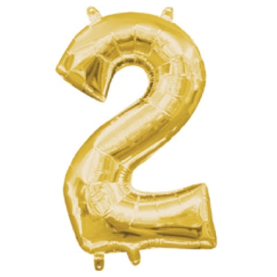 AG16"ナンバーズ ゴールド 数字「2」|誉PRINTING