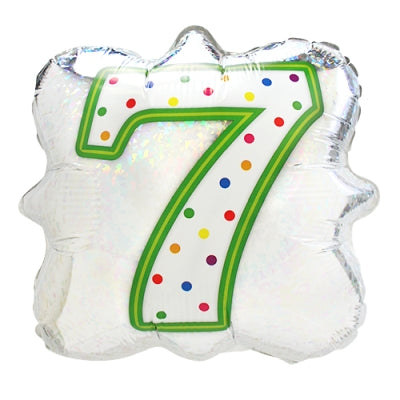 BLT18" ナンバーキャンドル 7 (5枚入)|誉PRINTING