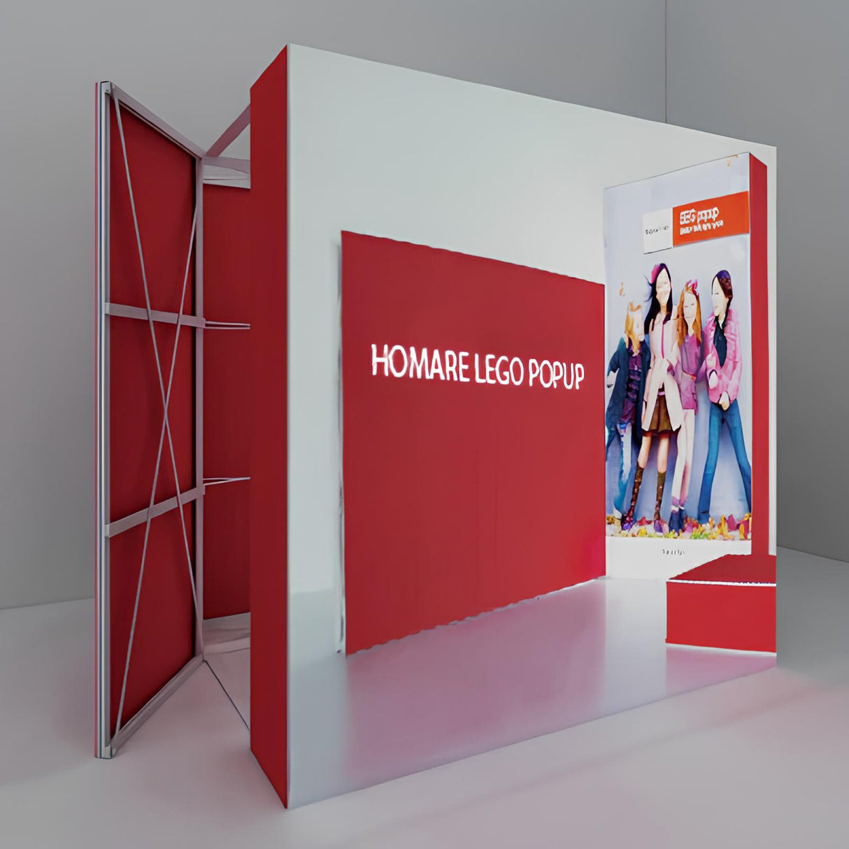 レゴポップアップ用 ドアフレーム|誉PRINTING