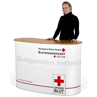 カウンターテーブル 木製タイプ|誉PRINTING