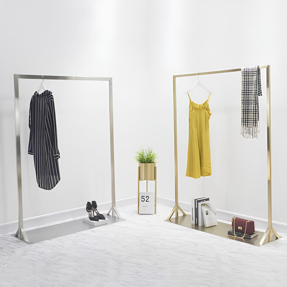 カスタマイズ製メタルハンガーラック20|誉PRINTING