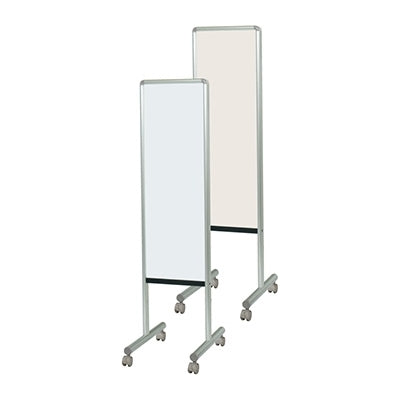 <国産>UD案内板 両面ホーローホワイトボード/ツーウェイ掲示板(912 アイボリー)S|誉PRINTING