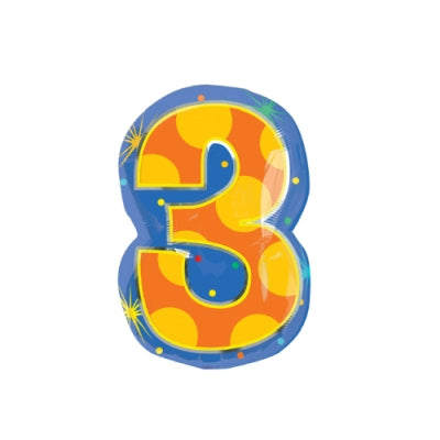 AG18"SHP 「3」コンフェッティドッツ|誉PRINTING