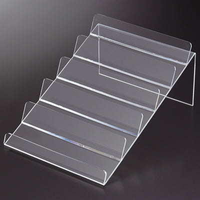 傾斜ディスプレイ台 五連|誉PRINTING