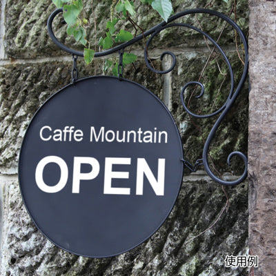 アイアンサインプレート C型|誉PRINTING