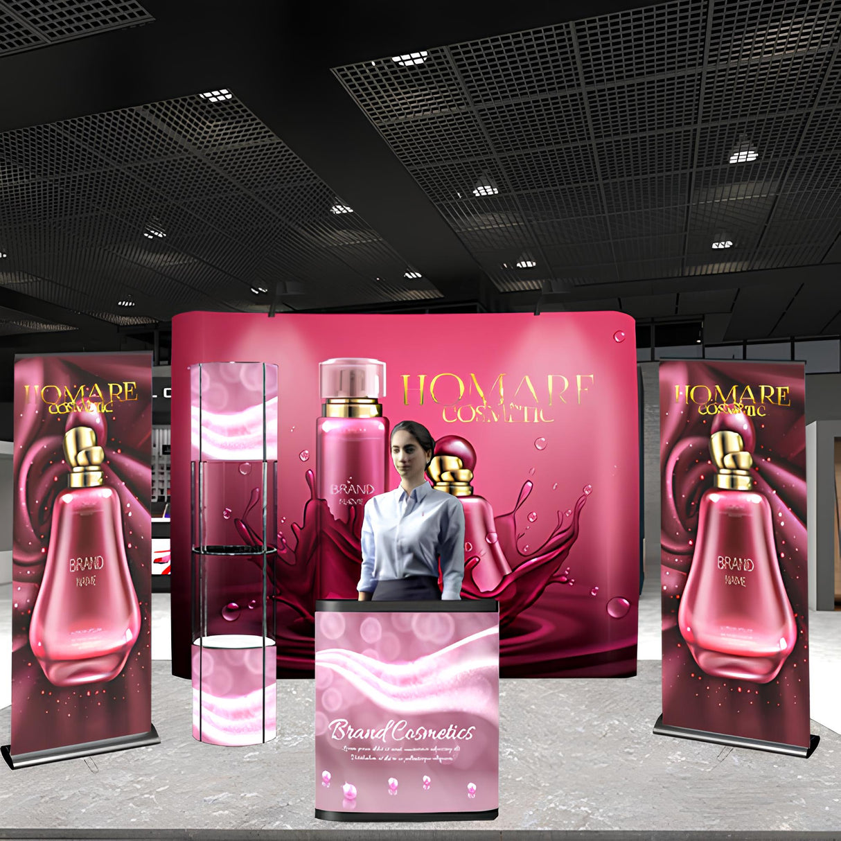 セットディスプレイB3【1小間用(3m×3m)】|誉PRINTING