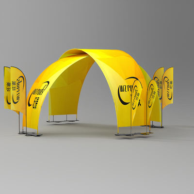 大型ボウバナー|誉PRINTING