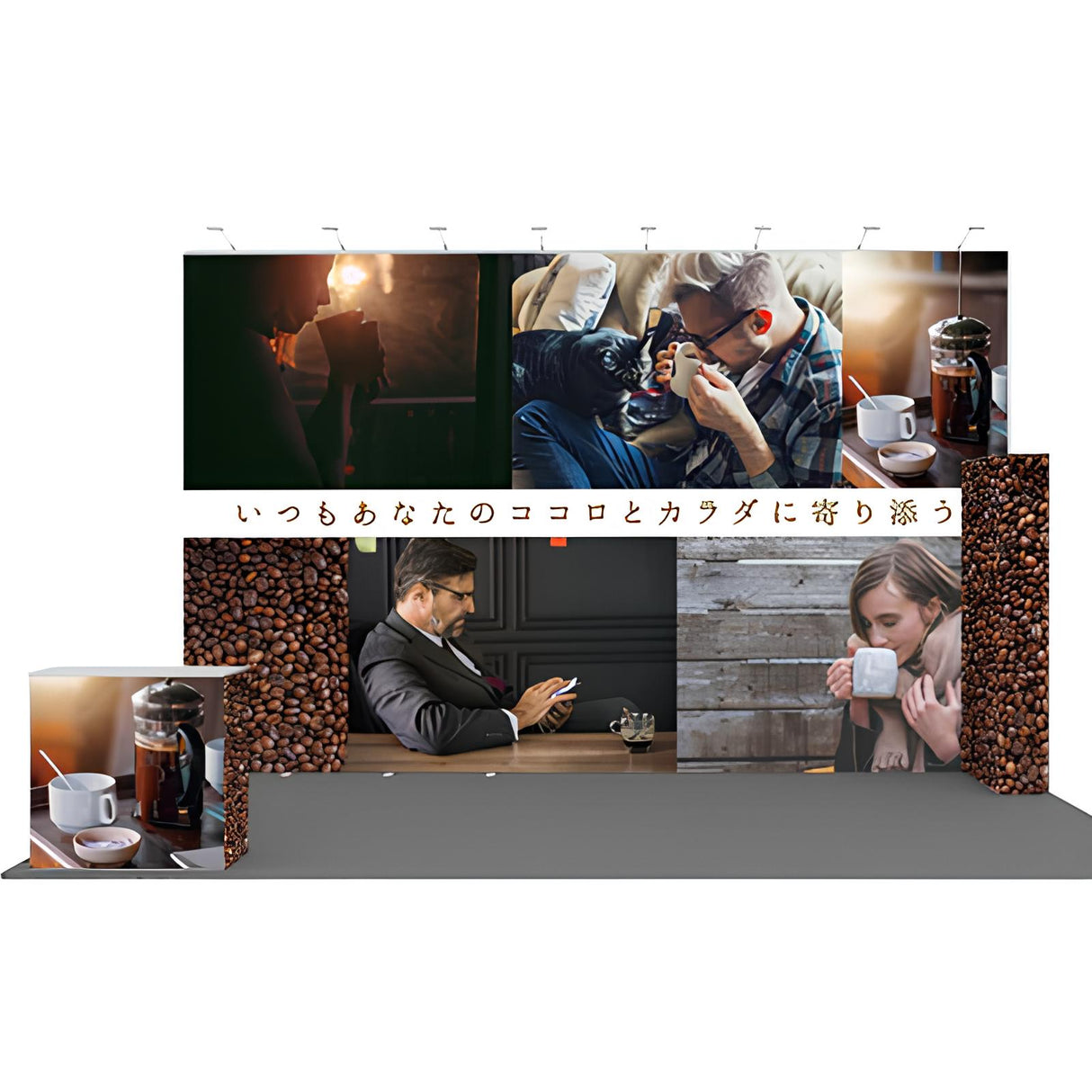 レゴポップアップ 3×6kit NO.10【2小間用(3m×6m)】|誉PRINTING