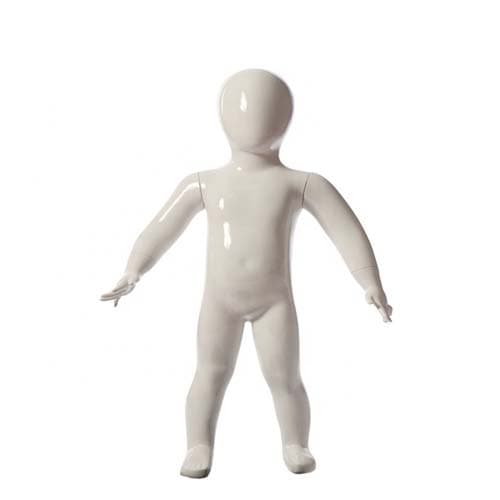 赤ちゃん用 全身ボディマネキン【ホワイト】(WK-02)|誉PRINTING