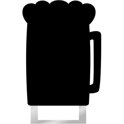 シルエットポップスタンド-GNB ビールジョッキ(小サイズ)|誉PRINTING